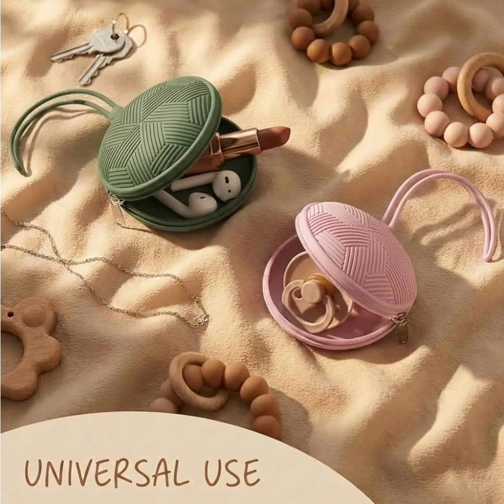 Silicone Pacifier Holder Case - EUC